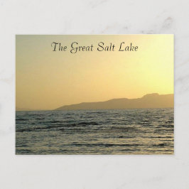 Postal El gran lago salado
