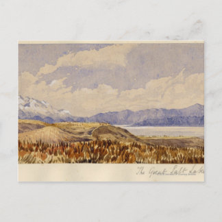 Postal El gran lago salado, Utah