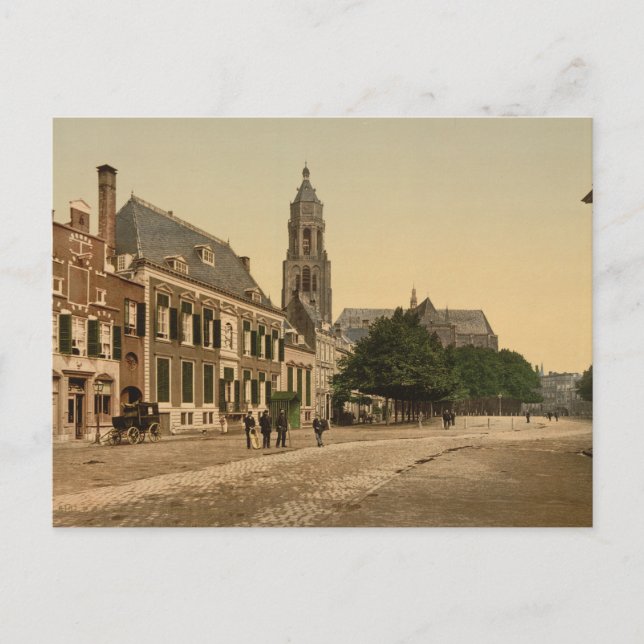 Postal El Gran Mercado, Arnhem, Países Bajos (Anverso)