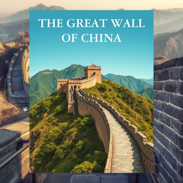 Postal El Gran Muro de China Viaje Vintage (Subido por el creador)