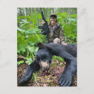 Postal El gran oso de Joey Alaskan
