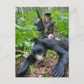 Postal El gran oso de Joey Alaskan