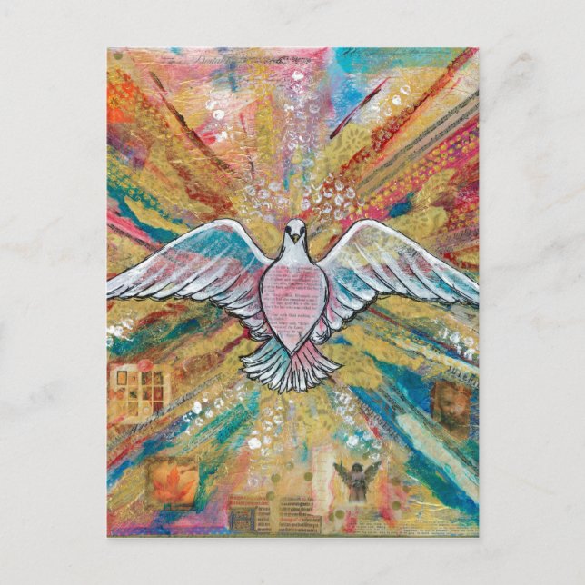 Postal El Gran Pájaro (Anverso)