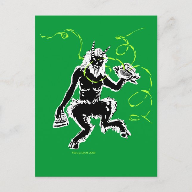 Postal El Gran Pan De Dios (Anverso)