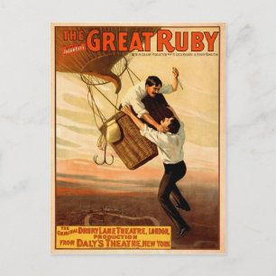 Postal El Gran Rubí, 1899