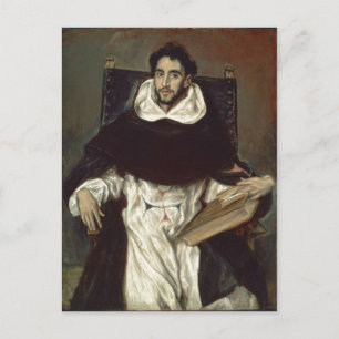 Postal El Greco Portr?t des Fray Hortensio Felix Paravici