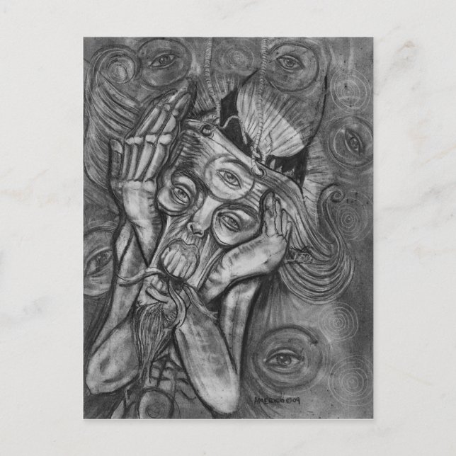 Postal el grito (Anverso)