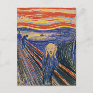 Postal El grito de Edvard Munch