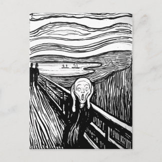 Postal El grito de Edvard Munch