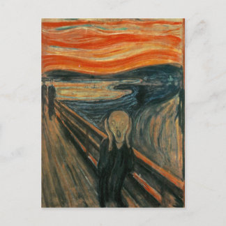Postal El grito de Edvard Munch