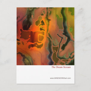 Postal El grito de sueño