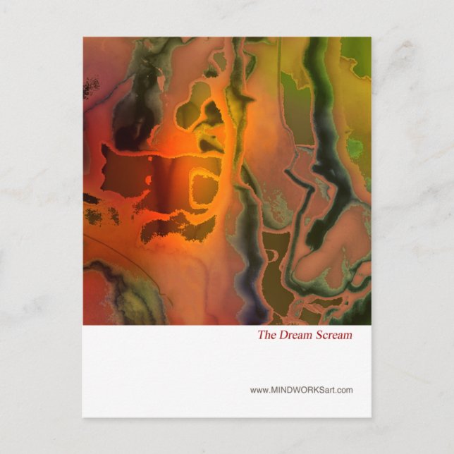 Postal El grito de sueño (Anverso)