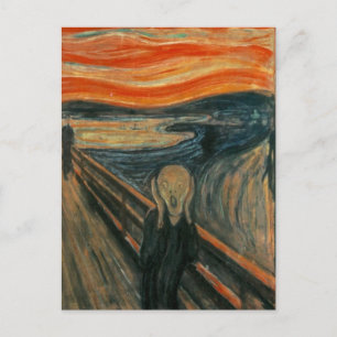 Postal El grito - Edvard Munch
