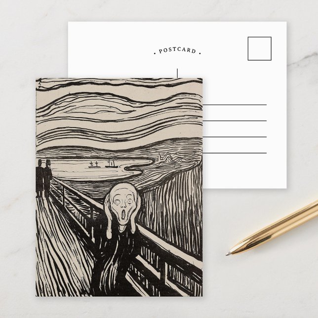 Postal El Grito | Edvard Munch (Subido por el creador)