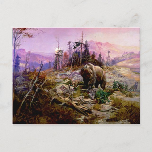 Postal El Grizzly (Anverso)