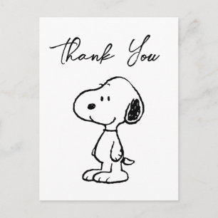 Postal El Grupo de Peanuts   Shower de Bebé