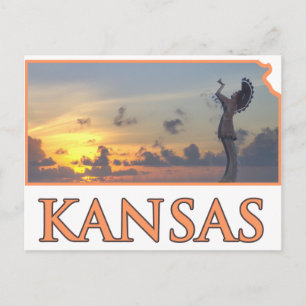 Postal El guardián de las llanuras