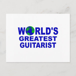 Postal El guitarista más grande del mundo