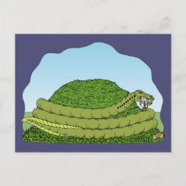 Postal El gusano de Lambton