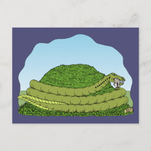 Postal El gusano de Lambton