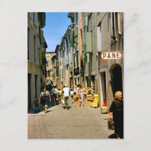 Postal El hacer compras en Como