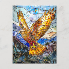 Postal El Halcón Se Extiende Por El Paisaje