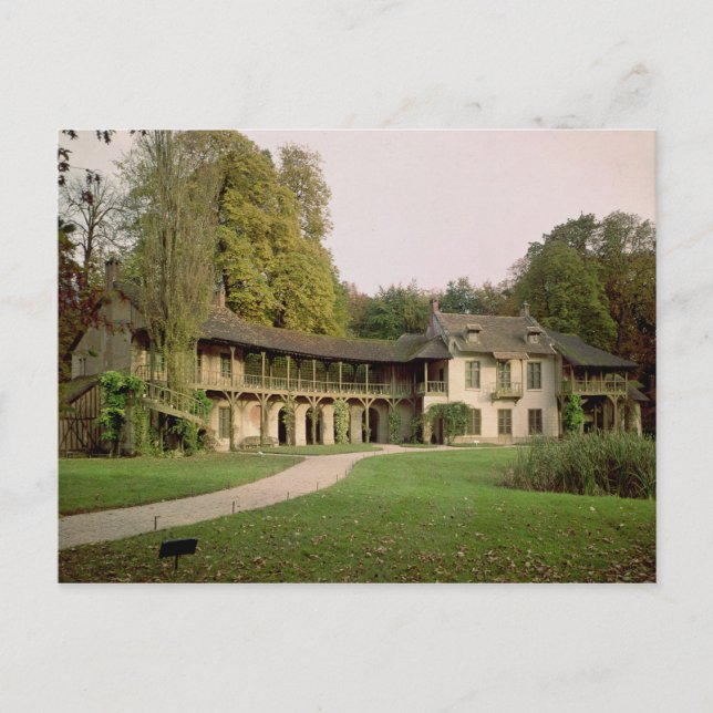 Postal El Hameau de Marie-Antoinette (Anverso)