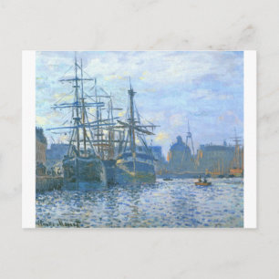 Postal El Havre, la base comercial de Claude Monet