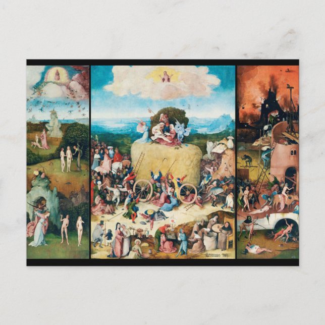 Postal El Hay Wagon, Bosch (Anverso)