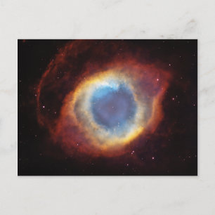 Postal El Helix Nebula NGC 7293 Caldwell 63