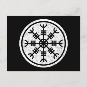 Postal El Helm De Awe Vikings