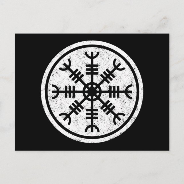 Postal El Helm De Awe Vikings (Anverso)