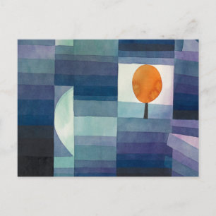 Postal El Heraldo de Otoño por Paul Klee