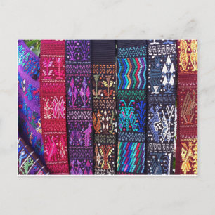 Postal El hermoso diseño de Guatemala