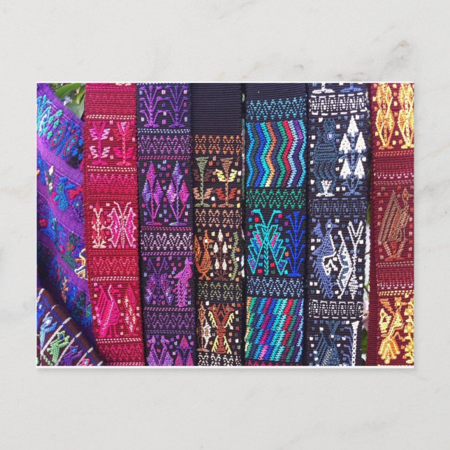 Postal El hermoso diseño de Guatemala (Anverso)