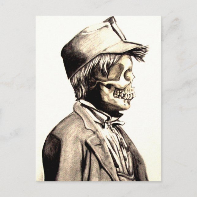 Postal El hijo de los mineros (Anverso)