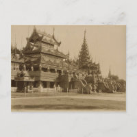 El Hman Kyaung o el monasterio de vidrio, Birmania