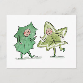 Postal El Holly y el Ivy