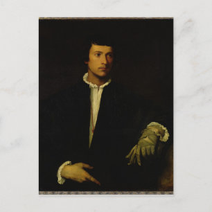 Postal El hombre con guante, 1520