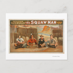 Postal "El hombre de las muelas" - El teatro de la cuerda