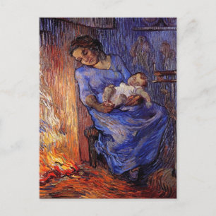 Postal El hombre está en el mar por Vincent van Gogh
