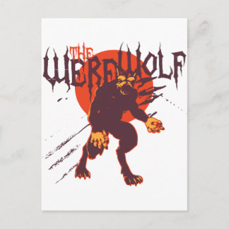 Postal El hombre lobo: Lycan