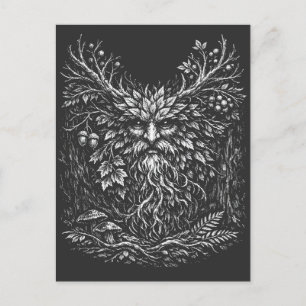Postal El hombre verde por BurnsInHell
