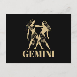 Postal El Horóscopo de Astrología Celestial Signo Géminis