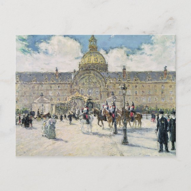 Postal El Hotel des Invalides (Anverso)
