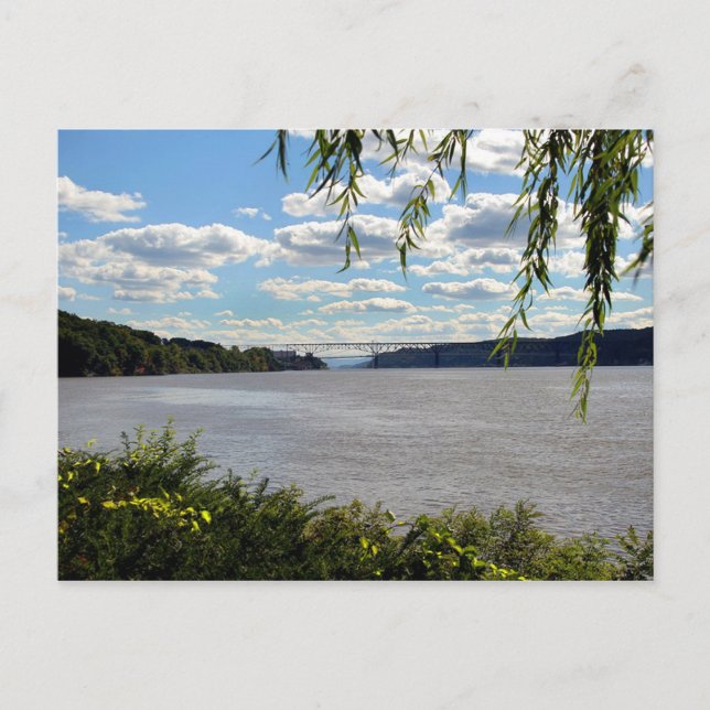 Postal El Hudson escénico (Anverso)