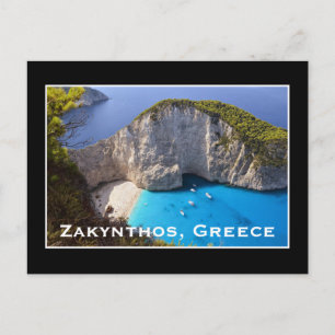 Postal El hueco de los dioses — Zakynthos develados