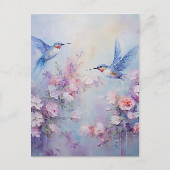 Postal El Hummingbird Design Series 9 (Anverso)