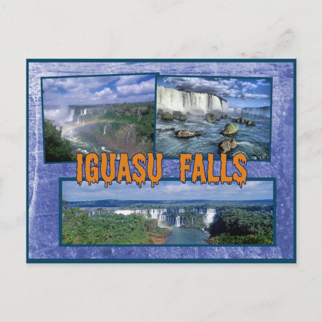 Postal El Iguasu cae en Brasil (Anverso)