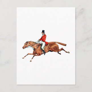 Postal El Ilustracion de la caza